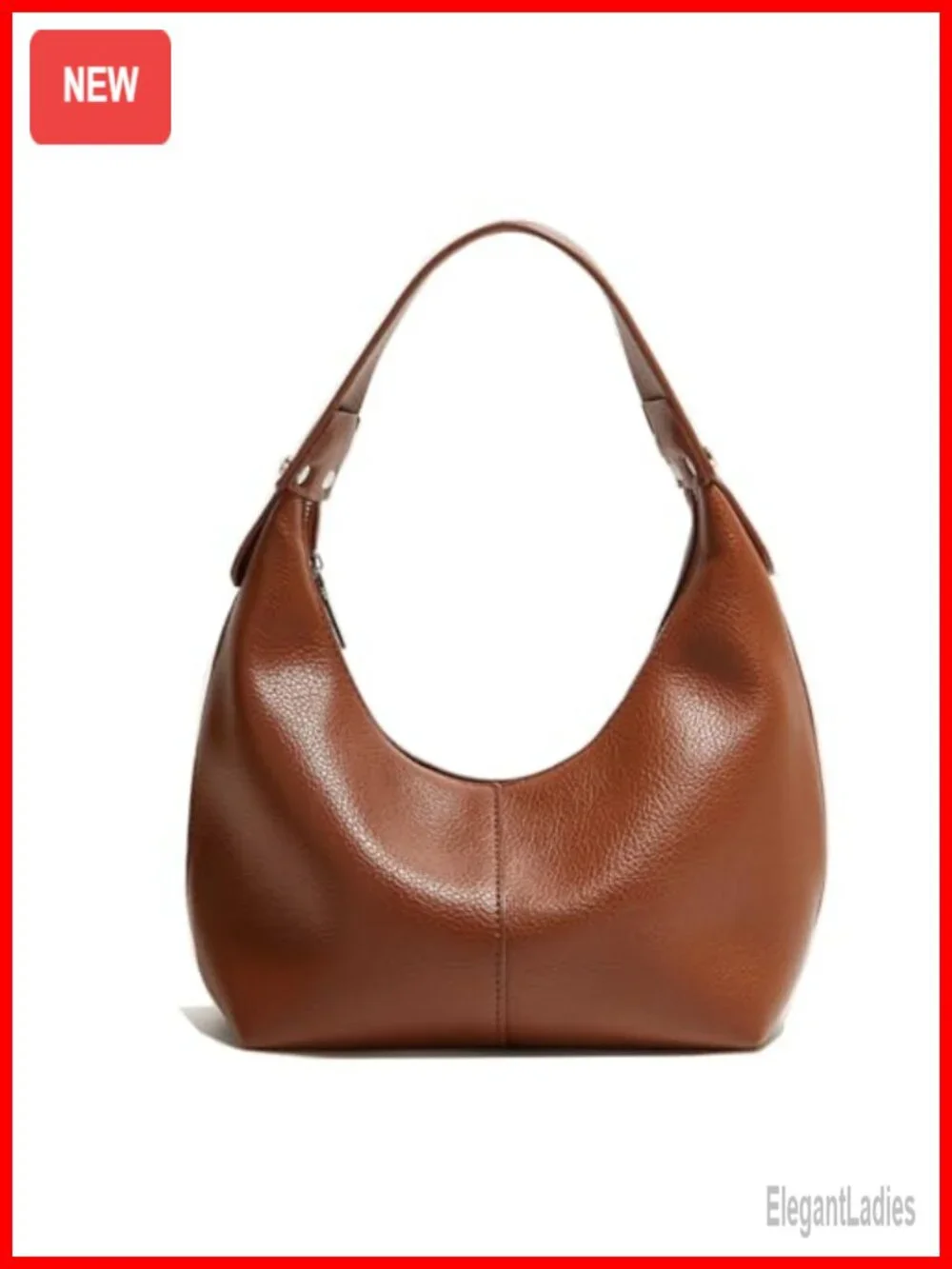 Vegan Leather Hobo Tote Bag Y2K Shoulder Purse Clutch